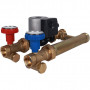 Группа насосная для твердотопливных котлов 1' с насосом STOUT Grundfos UPSO 25-65 в теплоизоляции