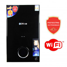 Котел газовый 18кВт с DN.ru Wi-Fi двухконтурный GB18CD-B настенный, черного цвета