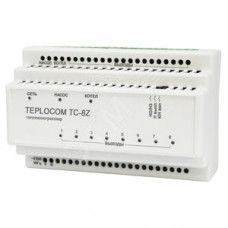 Теплоконтроллер Бастион TEPLOCOM TC-8Z для систем отопления с 8 зонами, котлом и насосом