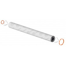 Удлинение коаксиальное KRATS D60/100 L1000 мм алюминий