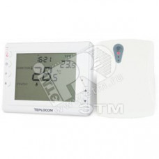 Термостат беспроводной программируемый комнатный Бастион Teplocom TS-Prog-2AA/3A-RF