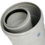 Элемент дымохода конденсац. труба 2000мм STOUT DN60/100 м/п PP-FE