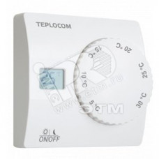 Термостат проводной электронный комнатный Бастион Teplocom TS-2AA/8A