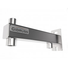 Консоль расширительного бака нижнего подключения Gidruss BKSS-18D.BASIS, объем бака 8-18 л, нерж. сталь