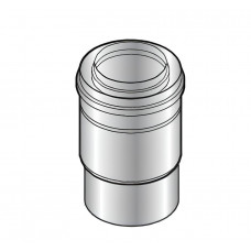 Переходник с De Dietrich d 60/100 на d 80/125