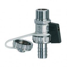 Кран сливной 1/2", хромированный FAR