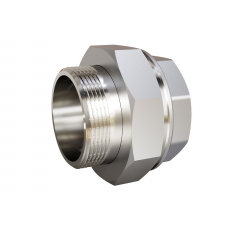 Сгон разъемный (американка) LD Pride DN50 (2") ВР/НР латунь никель
