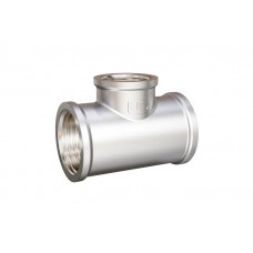 Тройник переходной LD Pride DN25х20х25 (1"ВР х 3/4"ВР х 1"ВР) латунь никель