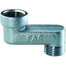 Фитинг эксцентрический 4 см, 1/2"х1/2", НР-ВР FAR
