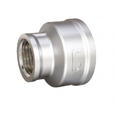 Муфта переходная DN25х15 (1"ВР х 1/2"ВР) латунь никель