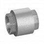 Клапан обратный с латунным золотником 1 1/4", никелированный Kromwell