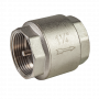 Клапан обратный с латунным золотником 1 1/4", никелированный Kromwell