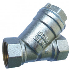 Фильтр косой 1 1/4", ВР-ВР, сетчатый 500 мкр, Kromwell