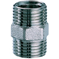 Ниппель 1/2"EUх1/2"EU, хромирированный FAR