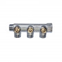 Коллектор регулирующий 3/4", 3 отвода М24х19 FAR