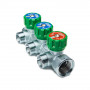 Коллектор регулирующий 3/4", 3 отвода М24х19 FAR