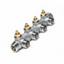 Коллектор регулирующий 3/4", 4 отвода М24х19 FAR
