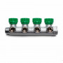Коллектор регулирующий 3/4", 4 отвода М24х19 FAR