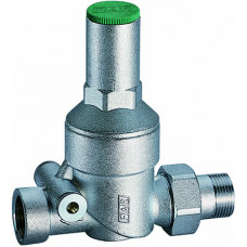 Редуктор 1/2", ВР-НР, без манометра, хромированный FAR