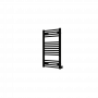 Полотенцесушитель бытовой электрический D-LINE DL-080-45-BM, RAL 9005 матовый мощность 150 Вт, Rifar