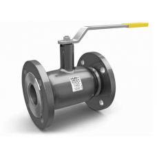 Кран шаровой LD КШЦФ DN100/80, Pn16 фланец, сталь 20, рычаг