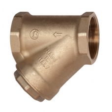 Фильтр косой сетчатый, 3/4", нехромированный