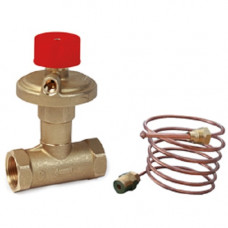 Клапан балансировочный, автоматический, компактный R206C-1, 1/2", ВР, 5-30 кПа, с импульсной трубкой 1 м