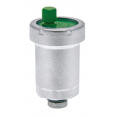 Воздухоотводчик GAISER 3/8", НР, автоматический, прямой, хромированный FAR