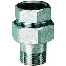 Фитинг прямой трехсоставной 1/2", ВР-американка FAR