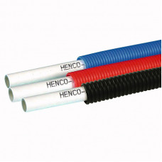 Труба Standard в синей гофре, PEXc-AL-PEXc ф20х2, бухта 100 метров Henco