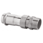 Муфта-пресс НР 18x3/4" разборная, нержавеющая сталь, Kromwell