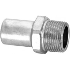 Муфта-пресс вставка-НР 35x1" 1/4, нержавеющая сталь, Kromwell
