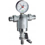 Фильтр 3/4", НР-НР, 100 мкм, с манометром, Tmax: 95 °С, 25 бар FAR