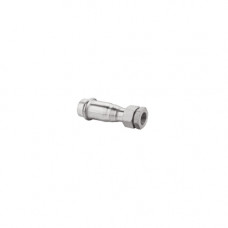 Муфта-пресс ВР 15x1/2" разборная, нержавеющая сталь, Kromwell