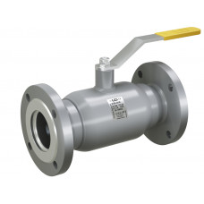 Кран шаровой LD КШЦФ DN40, Pn40 фланец, сталь 20, рычаг, для воды