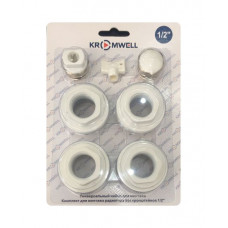 Комплект 1/2", для монтажа радиатора, без кронштейнов Kromwell